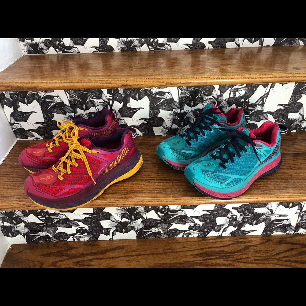 HOKA One One Womens size 8 running shoes